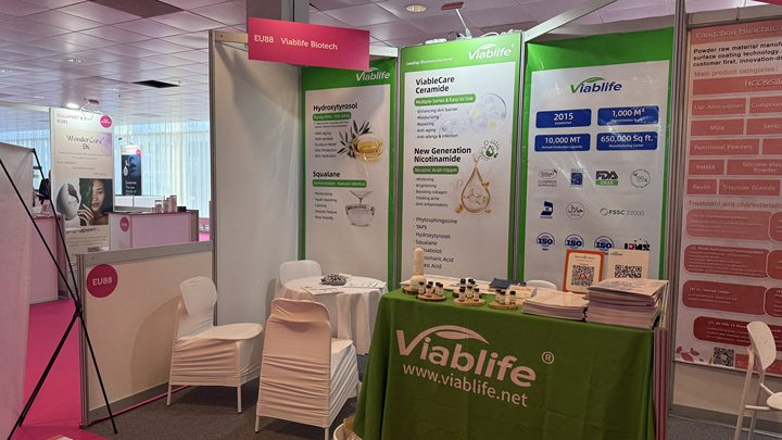 Καλωσορίσατε στο Περίπτερο της Viablife #EU88 In-Cosmetics Global!