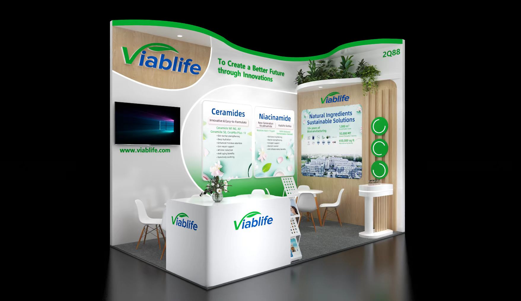 Viablife Booth